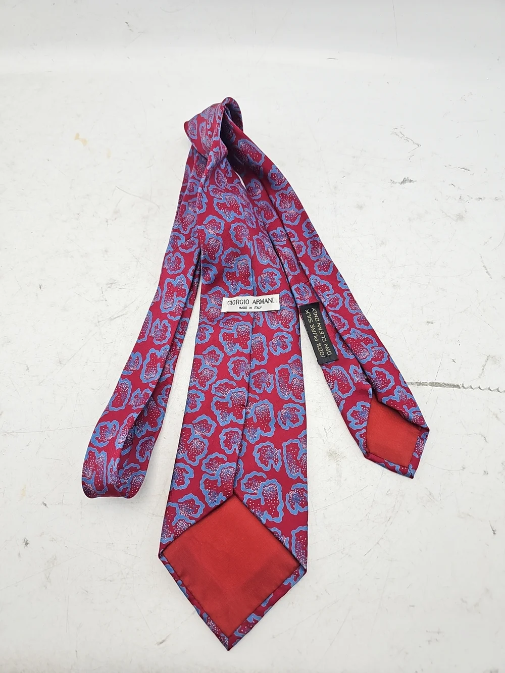 Giorgio Armani vibrant red